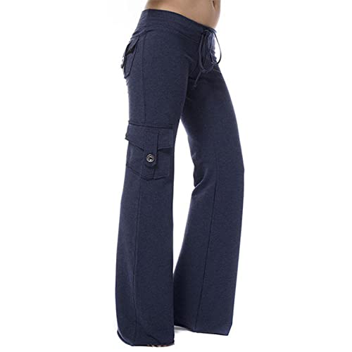 Plus Size Women's Cargo Hiking Pants with Pockets Baggy Joggers