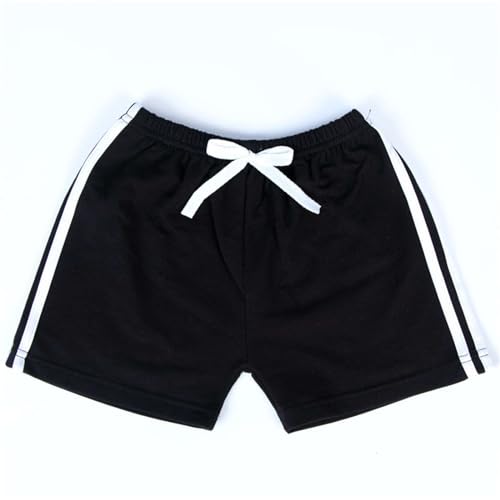 Summer Elastic Waist Shorts with Pockets for Kids Toddler to Teen Boys Girls