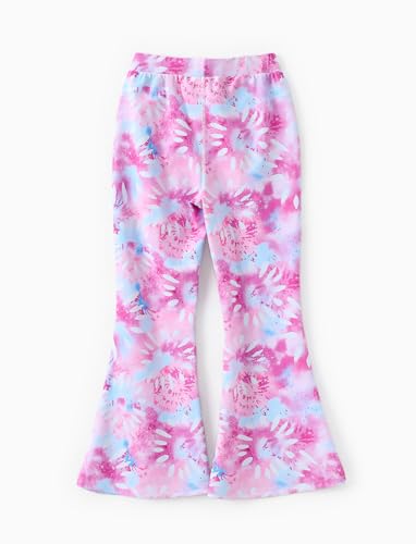 Floral Wide Leg Leggings for Girls Ages 6-12